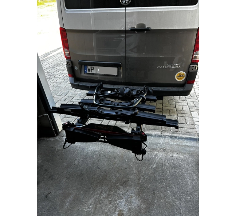 Bagażnik platforma rowerowa na hak SPINDER SL3 | przesuwny i składany